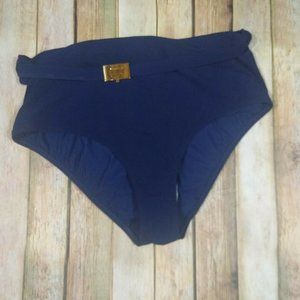 Tory Burch T Belt High Waist Bikini Bottoms Large